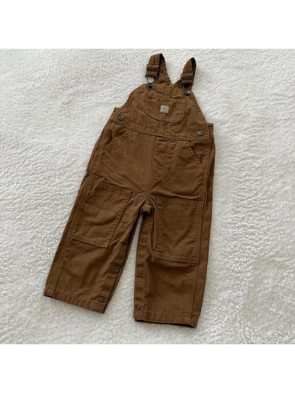 18m Carhartt Brown Overalls